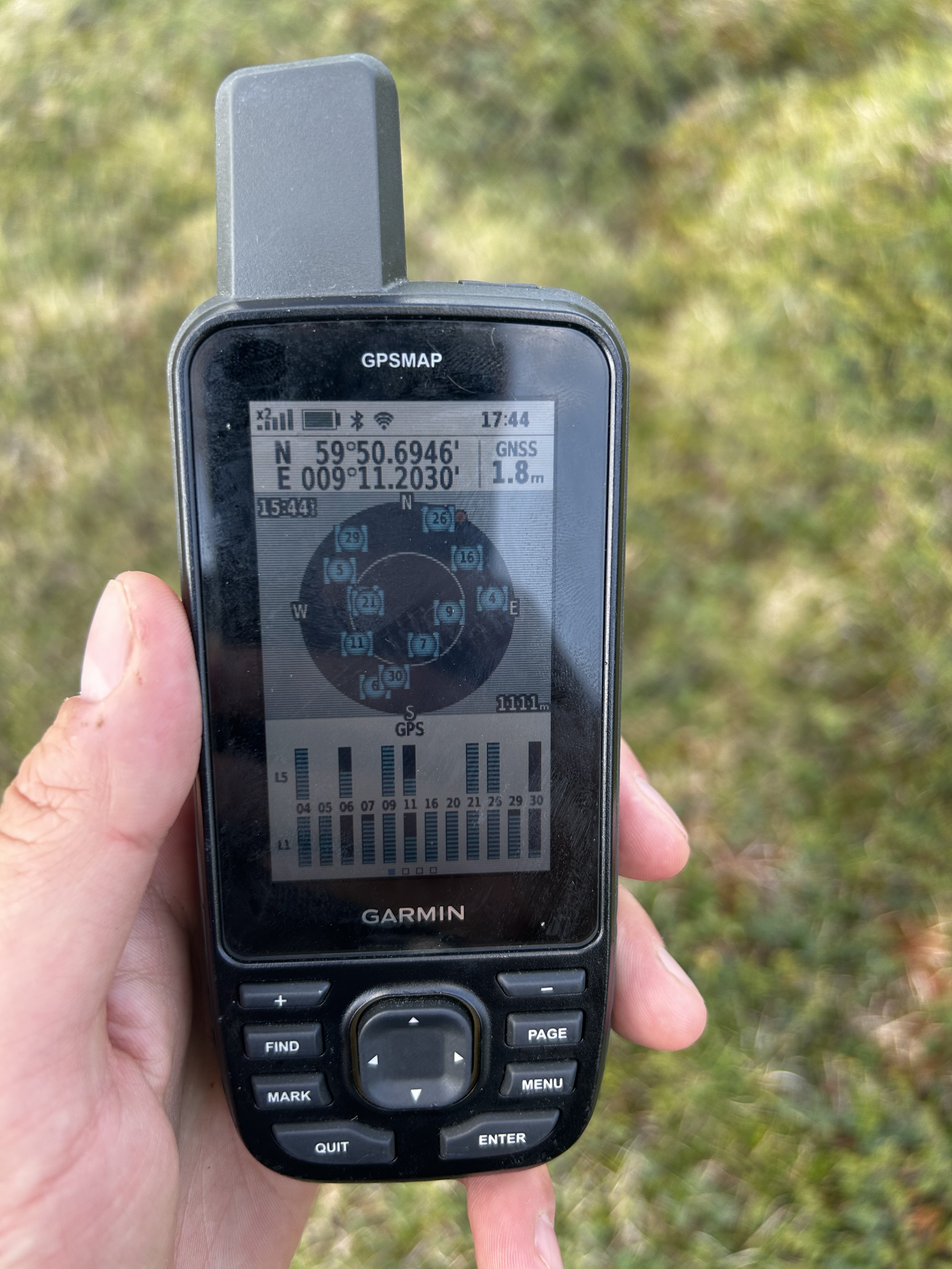 Mest øde punkt i Flesberg.