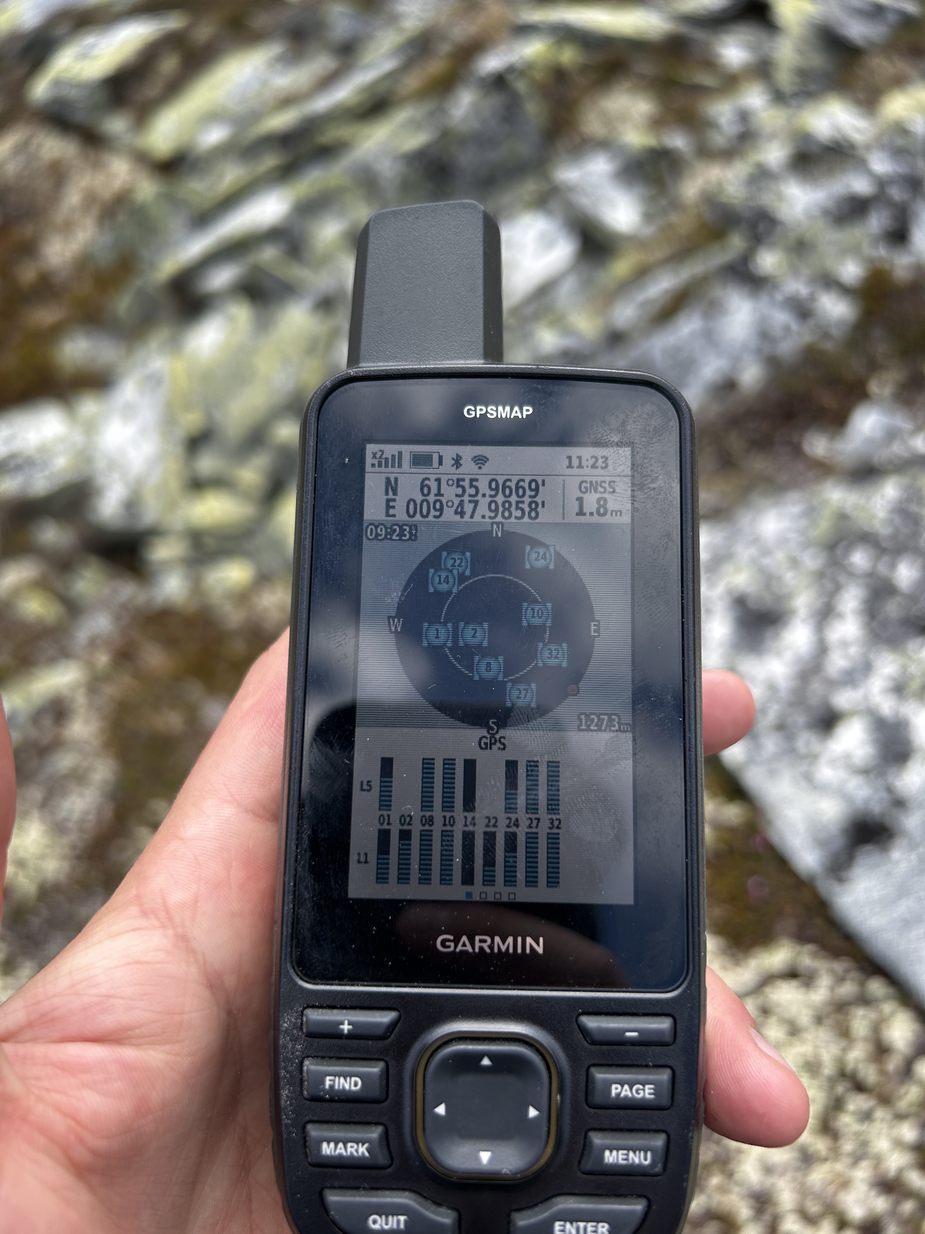 Mest øde punkt i Dovre.