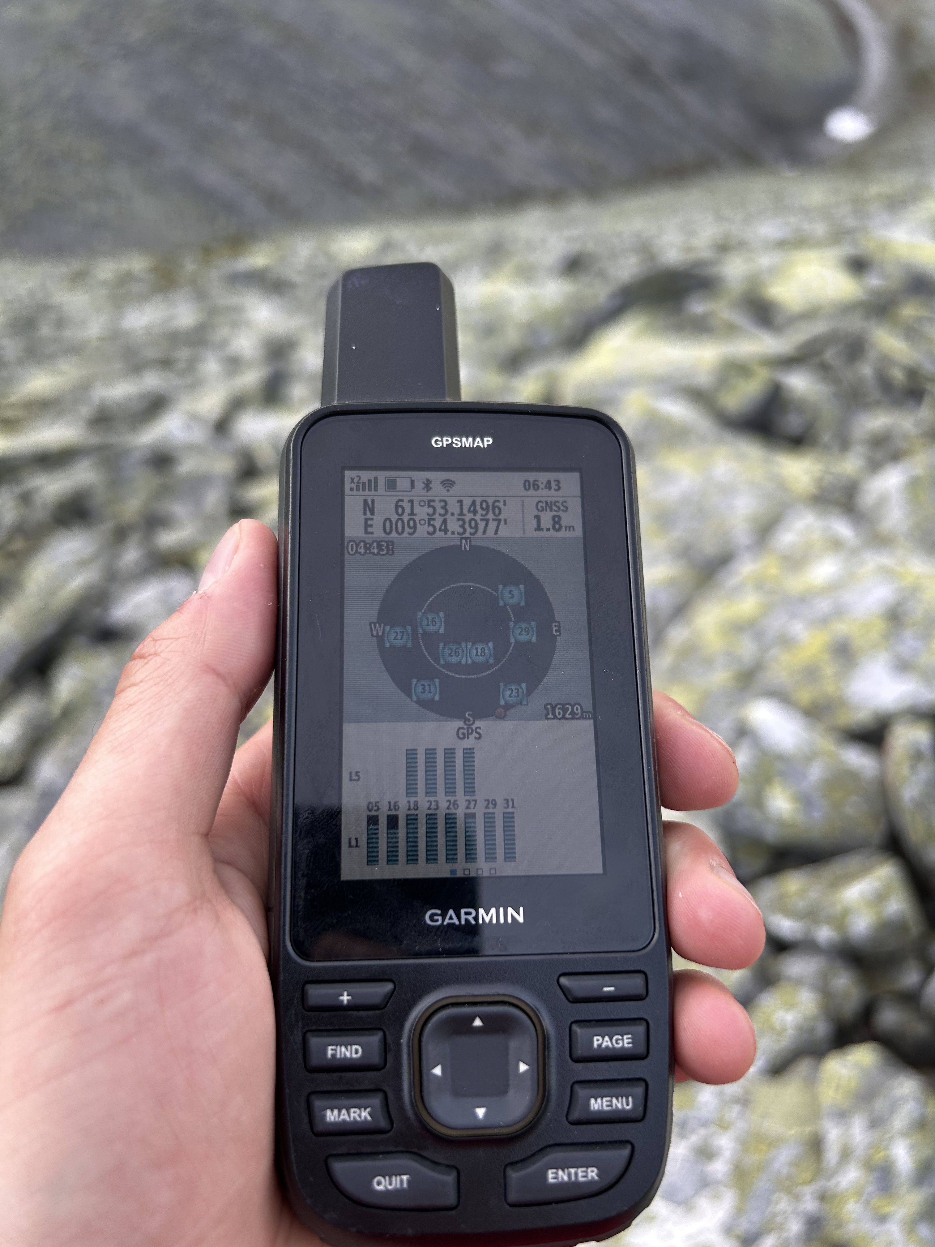 Mest øde punkt i Sel.