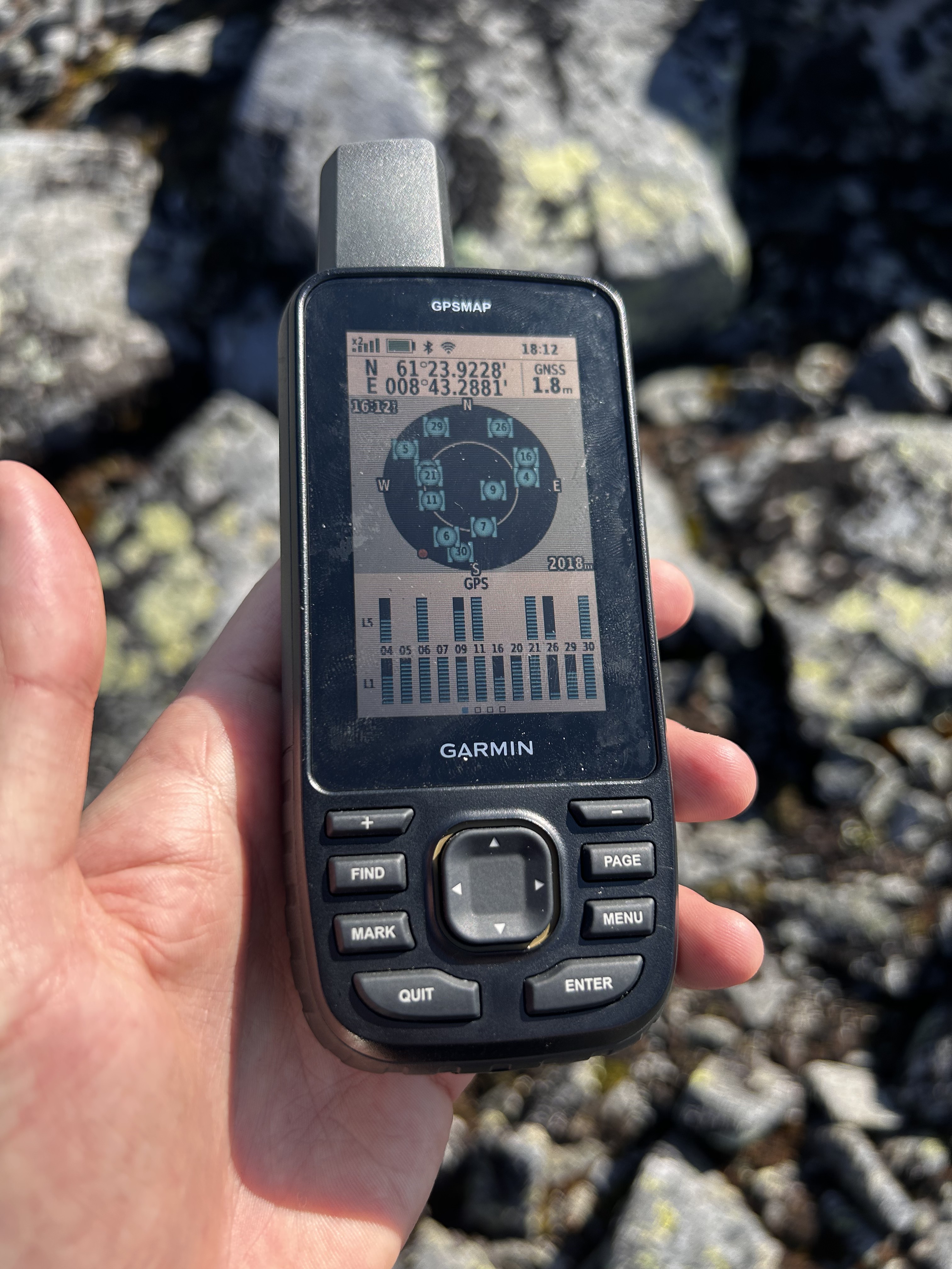 Mest øde punkt i Øyste Slidre.