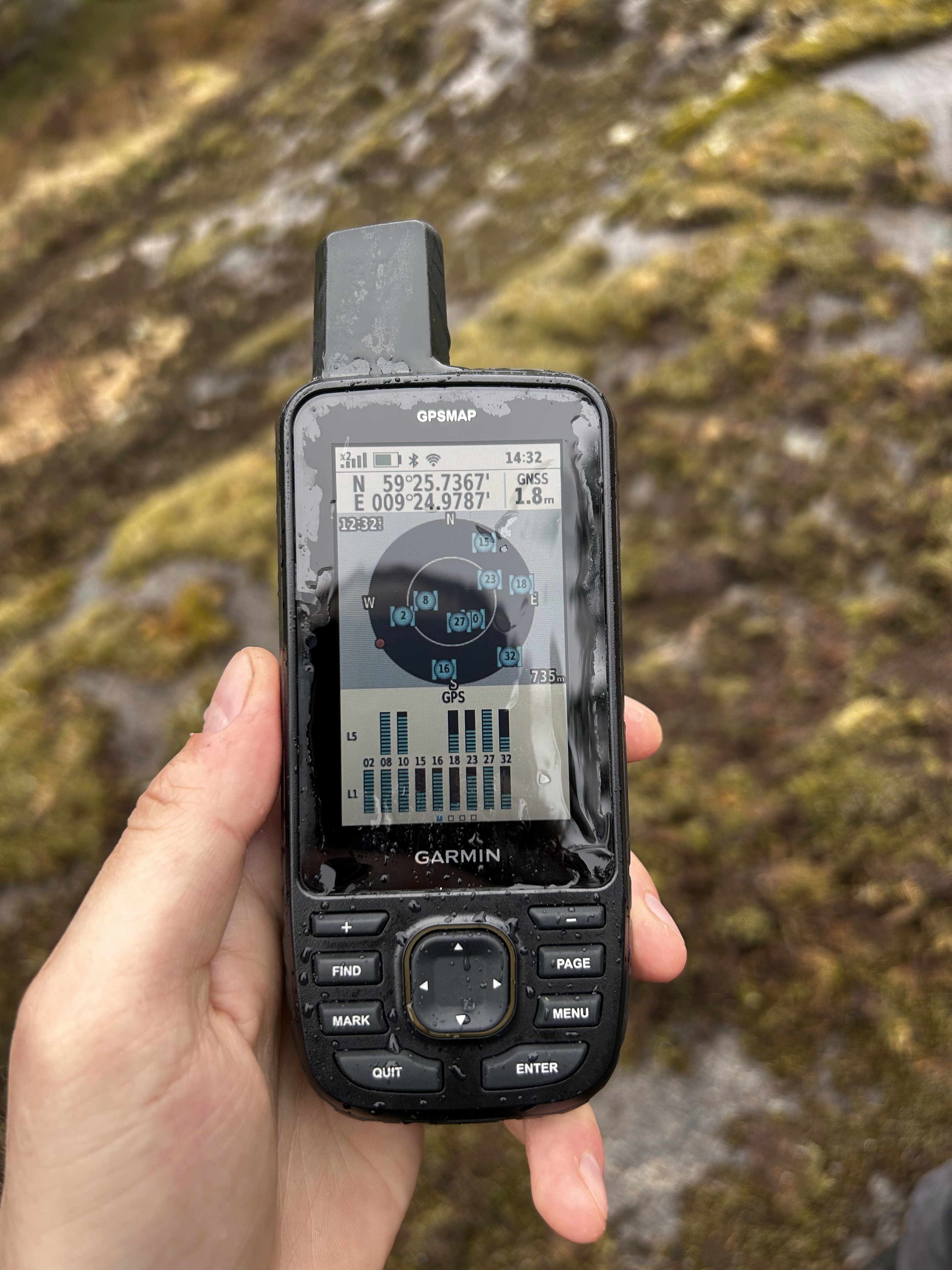 Mest øde punkt i Skien.